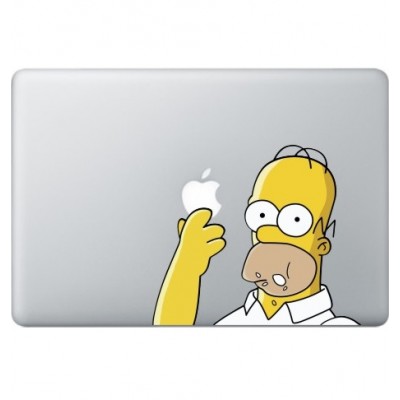 Homer Simpsons (2) Macbook Aufkleber Fabrige MacBook Aufkleber